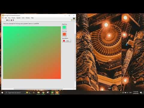 Color Gradient Animation Demo in LabVIEW