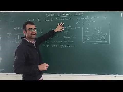 Open Channel Flow - 43 [Characteristics of M1, M2, M3 profiles]