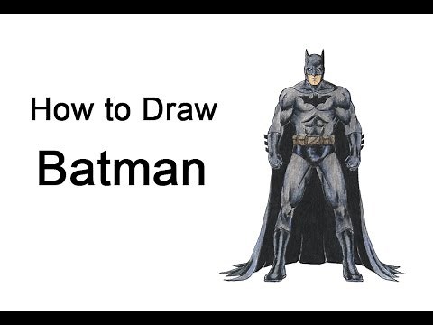 How to Draw Batman (Full Body)