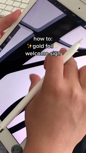how to: gold foil acrylic welcome sign ✨💍🖤 steps of how I made this arched acrylic gold foil welcome sign ✨ 💫 start by creating your design. I use adobe illustrator but any design program should work! 💫 once I have a rough draft of my layout, I write out any calligraphy on my iPad and then put that into the design 💫 next I measure my sign and then decide what size my words need to be. this part can take a little trial and error since you are trying to visualize the measurements of everythin