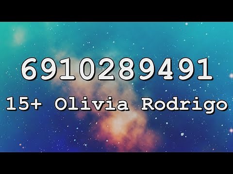 Olivia Rodrigo Roblox Song IDs