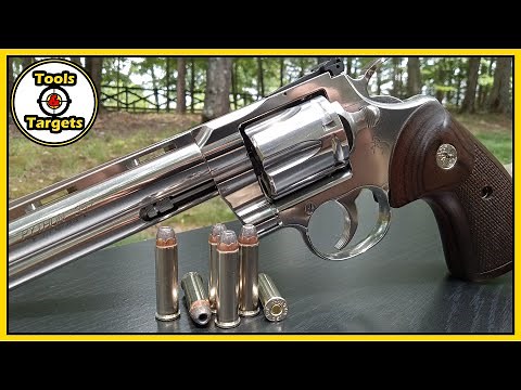 Magnum Force!...Colt Python .357 Magnum Quick Range Review!