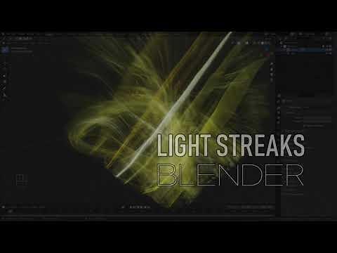 Blender Light Streaks TUTORIAL