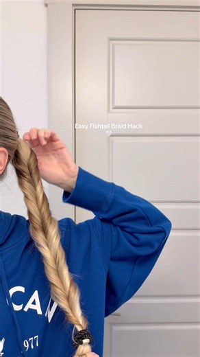How to do a fishtail braid without struggling 👀