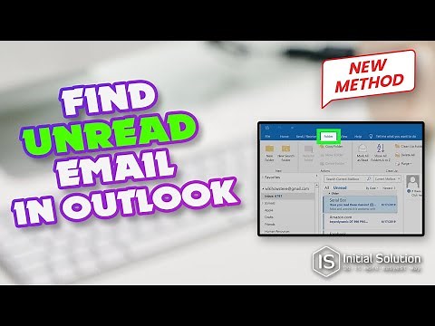 How to find unread email in outlook 2024 | Initial Solution