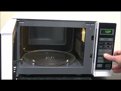Sharp R272 Solo Microwave Demonstration and Explanation