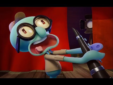 Squidward Plays Titanic Song On Clarinet (Spongebob Movie 2020 Netflix)