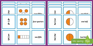 Interactive Fraction Matching Game