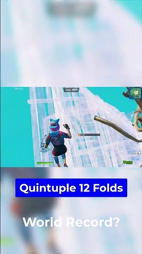 The Ultimate Build: 5x 12 Folds in Fortnite! 🚀 #gaming #clips #fortnitememes