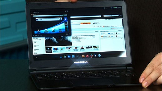 Motorola Atrix 4G laptop dock, hands-on - Video