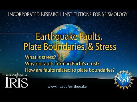 Earthquake Faults, Plate Boundaries, & Stress (Educational 2021)