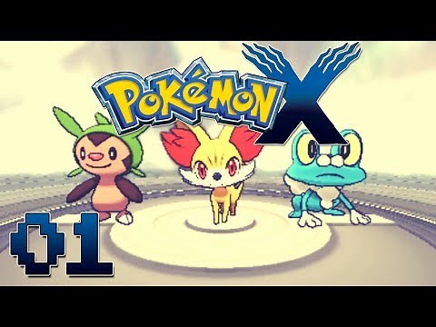 Let's Play Pokemon X Part 1 - My Journey Begins! Gameplay Walkthrough
