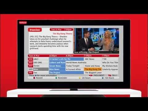 How to use The Next Generation Freeview EPG