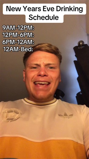 New Year’s Eve Drinking Schedule Explained