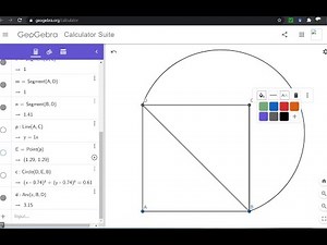 Introduction to Geogebra for College Geometry
