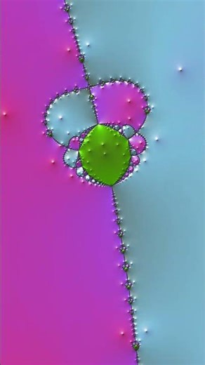 Infinite Zoom into the Beautiful Fractal ✨🌀 #Fractal #Mandelbrot #Zoom