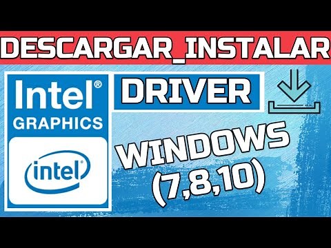 Descargar e Instalar DRIVER de Vídeo o Gráficos (INTEL HD GRAPHICS) para windows 10/7/8 (32/64 BITS)