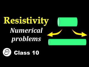 Resistivity : Numericals (Example 12.5 & 12.6) || in Hindi for Class 10