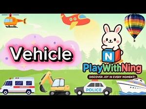 20 Vehicles for Kids | Learn Vehicle Names for Toddlers | Cars, Trucks, Trains, Planes & More