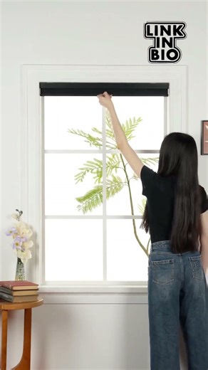 Roller Blinds for Windows ✨ | Stylish & Budget Friendly #diy #homedecor #windowblinds #shorts #fect
