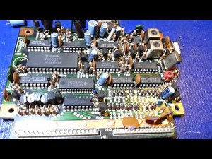 Cobra 2000GTL frequency counter/clock module rebuild.