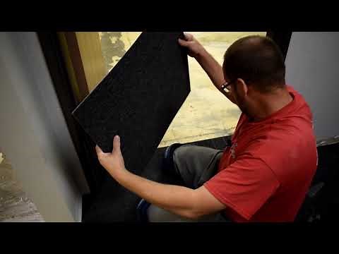 HOW TO CUT CARPET TILES