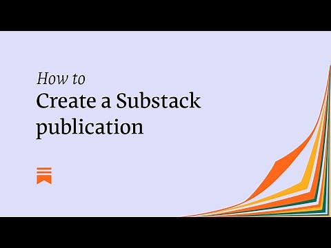 How to create a Substack publication