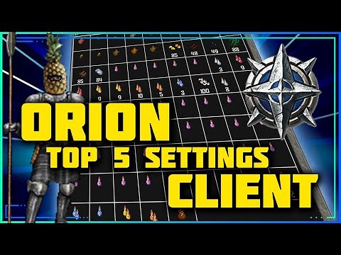 Ultima Online Orion Client TOP 5 Settings