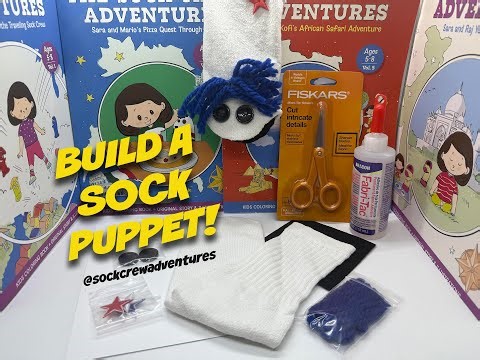 🎨 How to Build a Sock Puppet Tutorial! #diykidscrafts #HowToMakeASockPuppet #kidscrafts