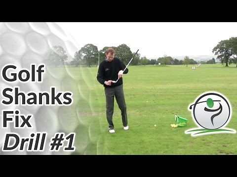 Golf Shank Fix - Drill #1 - Hit on the Toe