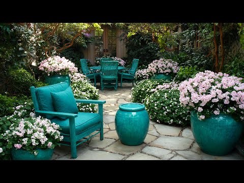 Layered Container Designs & Fragrant Plantings to Turn Your Patio into an Oasis Escape