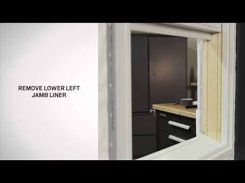 Replacing the Sash on Narroline Windows | Andersen Windows