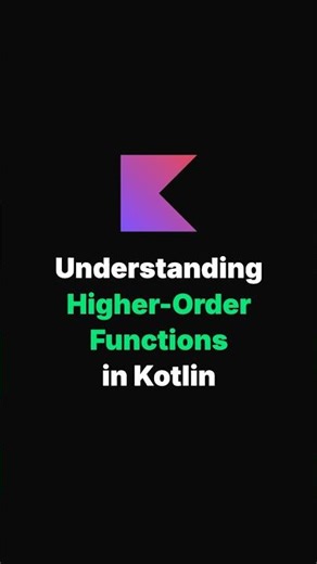Kotlin Higher-Order Functions Explained in 30s ⏱️🤯 #androiddev #kotlin #kotlindev #shorts