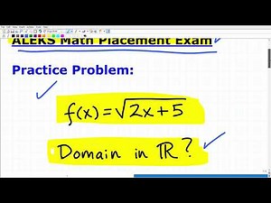 ALEKS Math Practice 2025 Get Into A Great MATH CLASS!