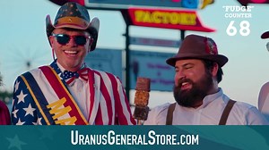 4.6K views · 13K reactions | Experience the delicious taste of Uranus!  With over 10,000+ 5-star reviews and a wide variety of products available online, you're sure to find something that satisfies your cravings. From fudge to gifts - we have it all at Uranus General Store. Don't miss out! Follow us now and get ready for an intergalactic adventure in flavors! | Uranus Fudge Factory and General Store in Missouri | Facebook