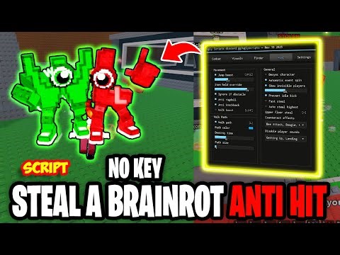 [ANTI HIT☢️] UGLY HUB STEAL A BRAINROT SCRIPT *NO KEY*🔥ANTI HIT, FAST STEAL, FLOOR STEAL ADMIN ABUSE