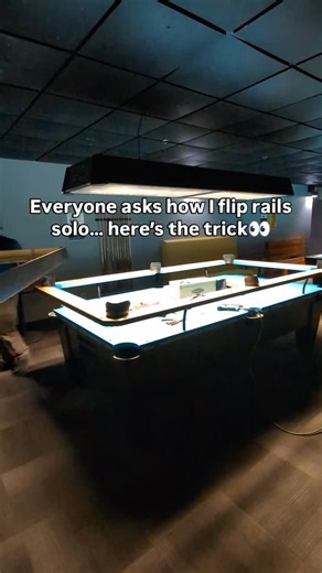 Recovering a pool table solo isn’t exactly the easiest— there many times that you need that extra set of hands. That was until I invented my handy helper. I made a little contraption to help me over the years, but honestly… technique still wins. Here’s how I get clean, accurate rail placement solo, every time. 🎱🔧 👉 Need your pool table moved, recovered or serviced? It DM me! TableFitters has you covered. Zach 208-398-3444 TableFitters.com Will travel #pooltablemechanic #pooltable #billiardtab