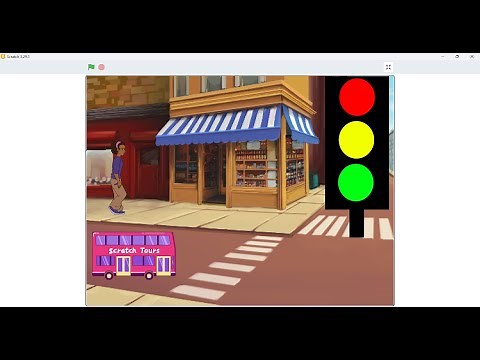 How to Make a Traffic Light Simulator in Scratch 3 | Fun Coding Tutorial for Kids