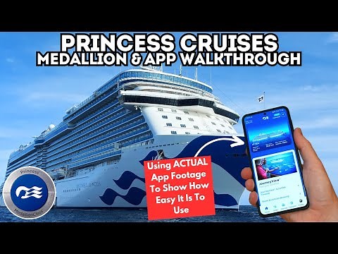 PRINCESS MEDALLIONCLASS APP - In Depth Guide On How To Use It! Is This The Future Of Cruising?