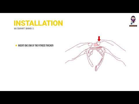 Mi Smart Band 5 User Manual: Installation, Wearing, and Connecting Guide