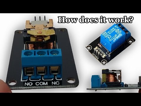 Inside of a SRD-05VDC-SL-C And How a Relay Works