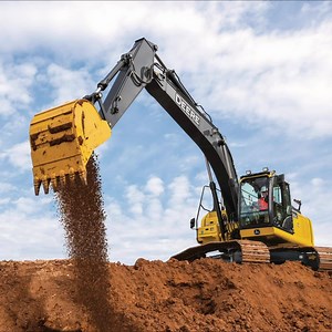 A machine for every job. Check out the full line-up of excavators. | John Deere