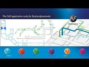AUTOFLUID 10: MEP software - HVAC and Plumbing 2D/3D design