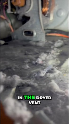 Dryer Fire: The REAL Cause and How to Prevent It #shorts