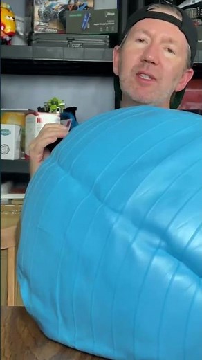 Inflating a Yoga Ball is HARD