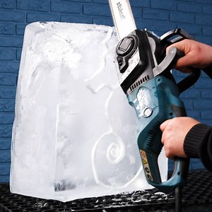 490K views · 943 reactions | Carving An Ice Sculpture | Science, Tech and Universe | Facebook