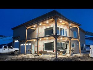 #019 60x40 shop house build update! (Shouse, garage with living quarters)