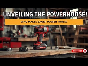 Who Makes Bauer Power Tools: Unveiling the Powerhouse Behind the Brand