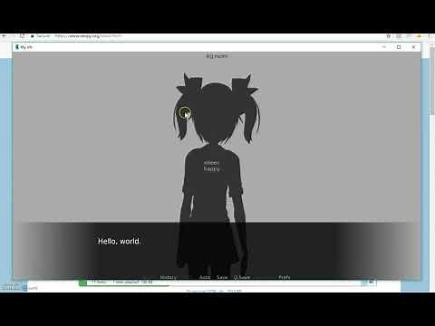 Renpy Tutorial #01: How the Hell Do I Use It?