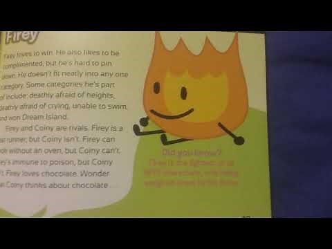 BFDI Official Character Guide Read Aloud Part 1